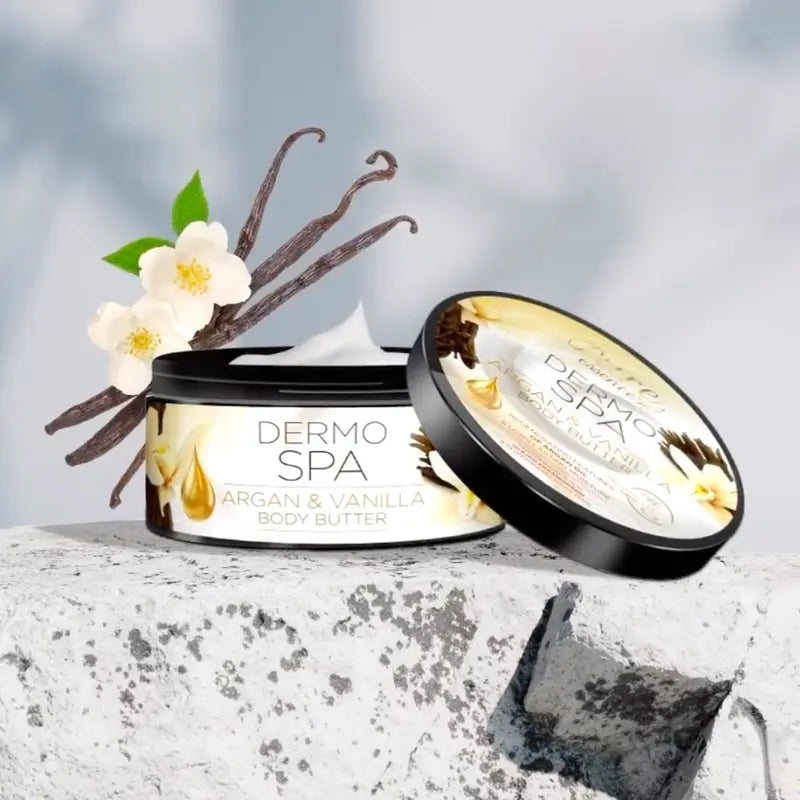 Dermo SPA Vanilla Body Butter with Argan Oil & Shea Oil Firmness & Elasticity 200ml