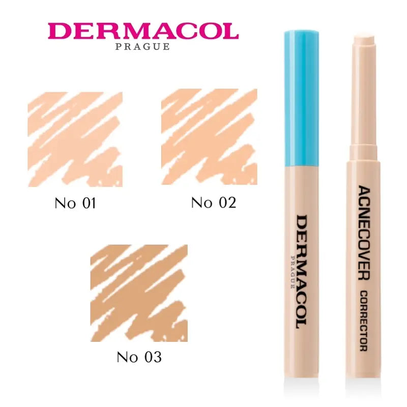 Dermacol Acne Cover Corrector with Tea Tree Oil Acne Prone Skin Concealer