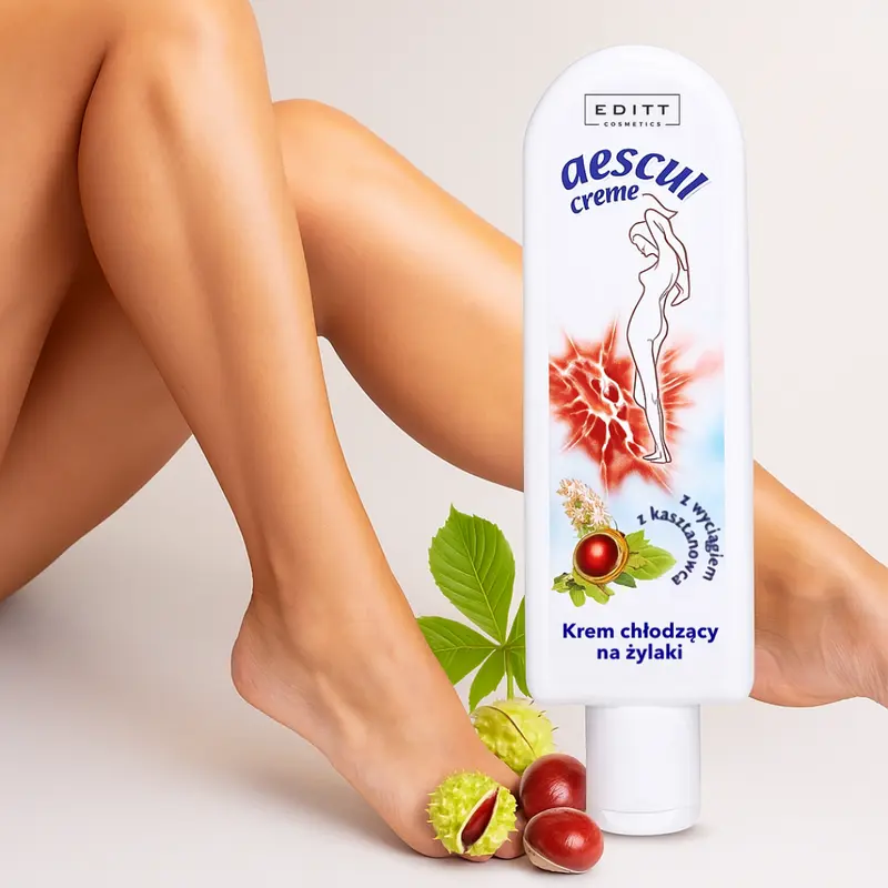 Varicose Veins Cooling Leg Cream Soothing & Refreshing Care for Tired & Heavy Legs