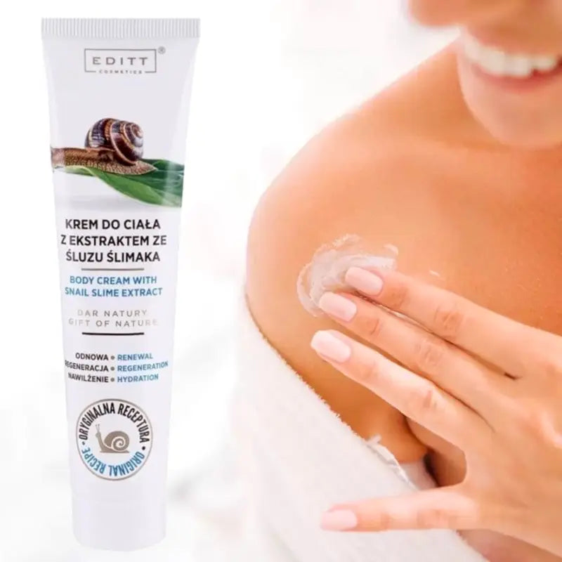All in one snail slime body cream