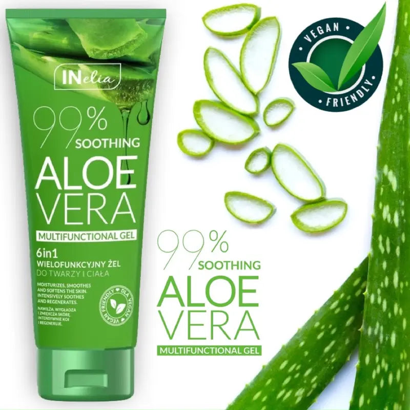 Aloe vera gel 6in1 soothing product