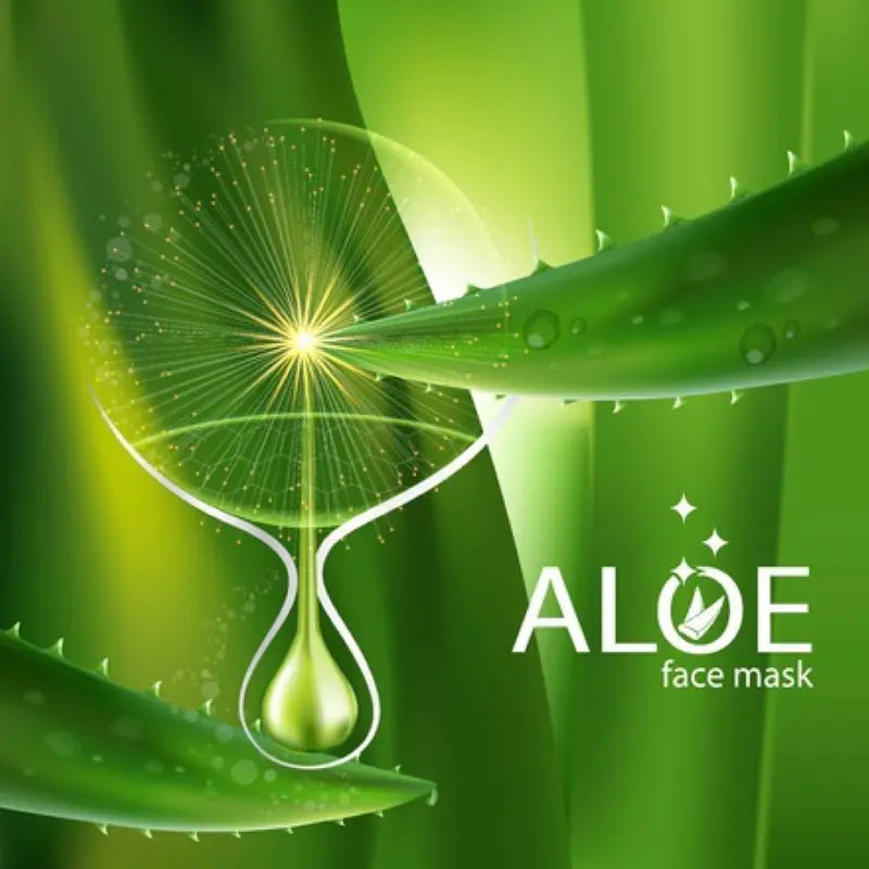Perfecta Aloe Vera Intensive Moisturising Face Mask Hyaluronic Acid Hydrating & Soothing