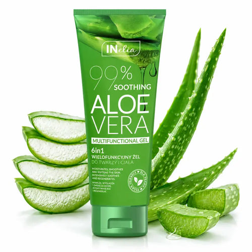 Aloe Vera 6-in-1 Soothing and Moisturizing Gel for Face & Body