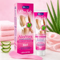 Ultra Soft Hair Removal Cream 3in1 Aloe Vera & Silk Proteins Gentle, Long-Lasting Smoothness for Sensitive Skin
