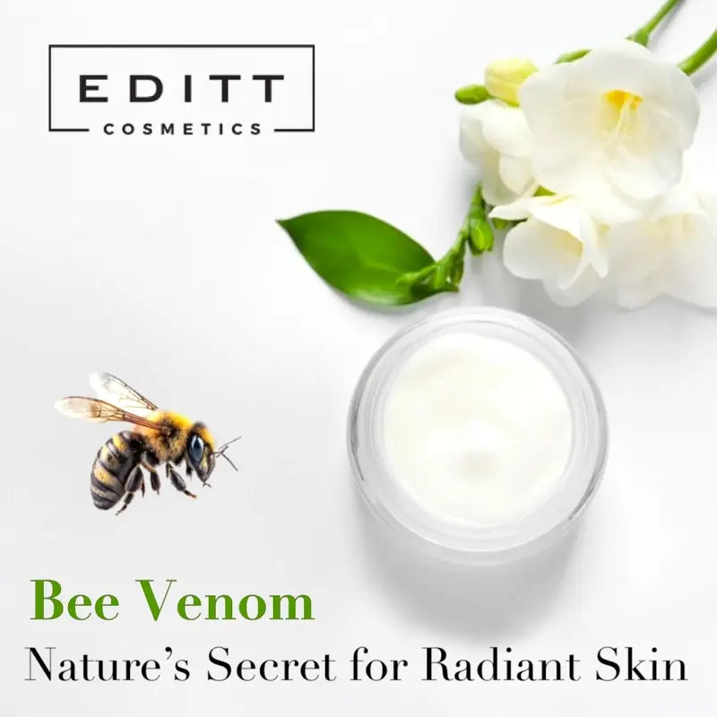 Anti-Wrinkle Day & Night Face Cream with Bee Venom & Hyaluronic Acid – Mature Skin Care 50g