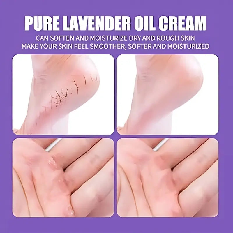 Intensive Repair Foot Cream Cracked Heel Treatment with Lavender & Lanolin