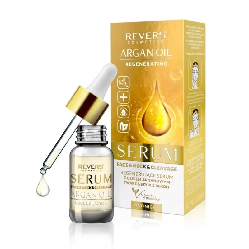 Regenerating Face Serum Argan & Linseed Oils Rejuvenating Face Regeneration