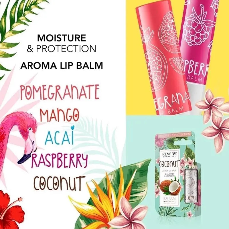 Aroma Lip Balm – Nourishing Lipstick with Shea Butter &amp; Avocado Oil