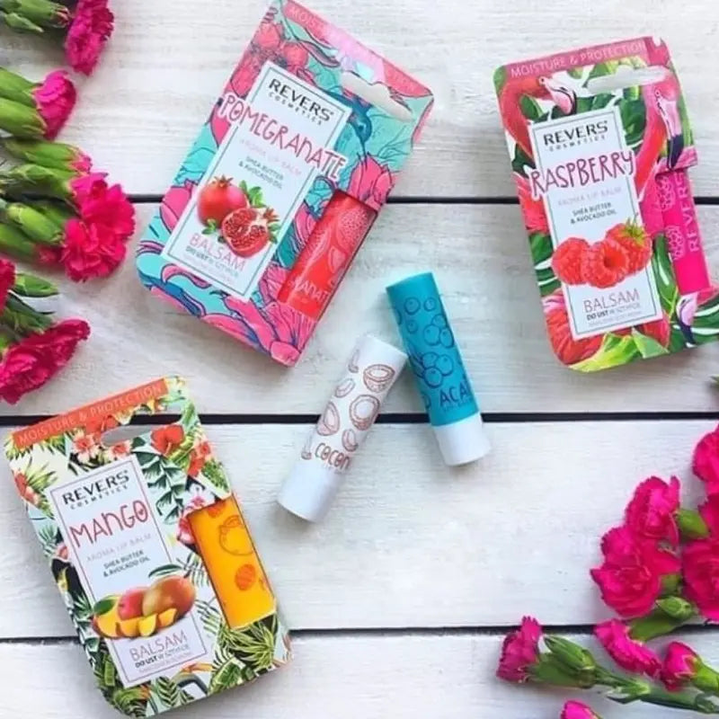 Aroma Lip Balms – Nourishing Lipstick with Shea Butter &amp; Avocado Oil