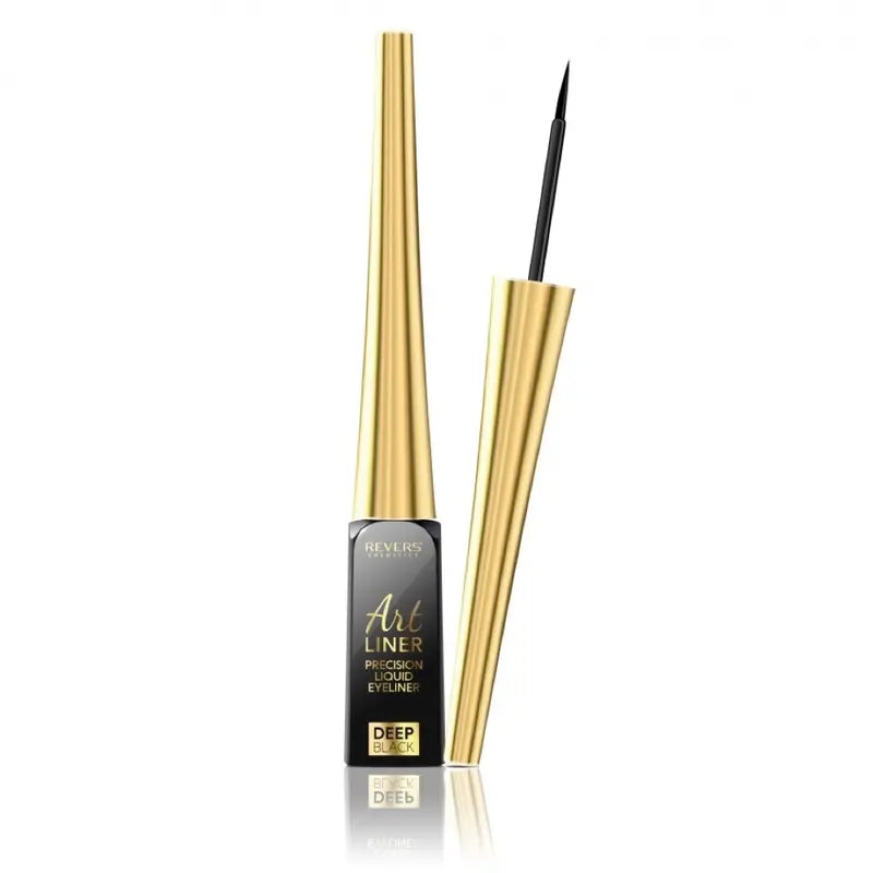 Art LINER Precision Liquid Eyeliner Long-Wearing Eye Definer Deep Black