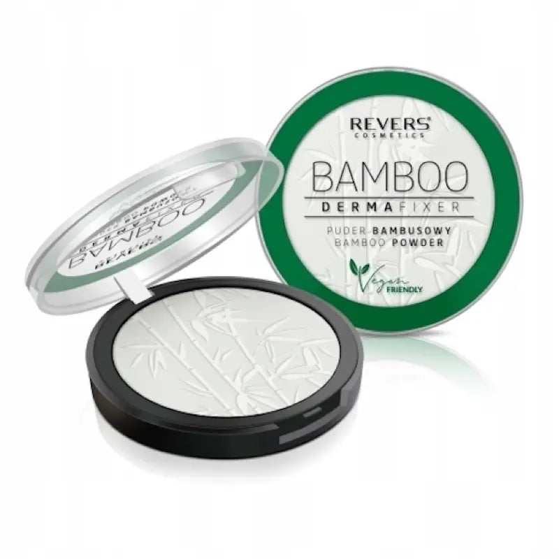 Bamboo Transparent Compact Powder Pressed Mattifying Skin Perfecting Pressed Finishing Makeup