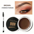 Dragon Renee brow pomade eyebrow tint with brush Brown