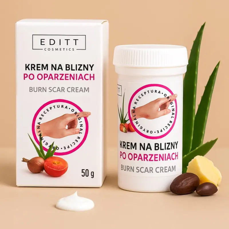 Intensive Regenerating Scar Cream Onion Extract Acerola Aloe Vera Lanolin & Shea Butter