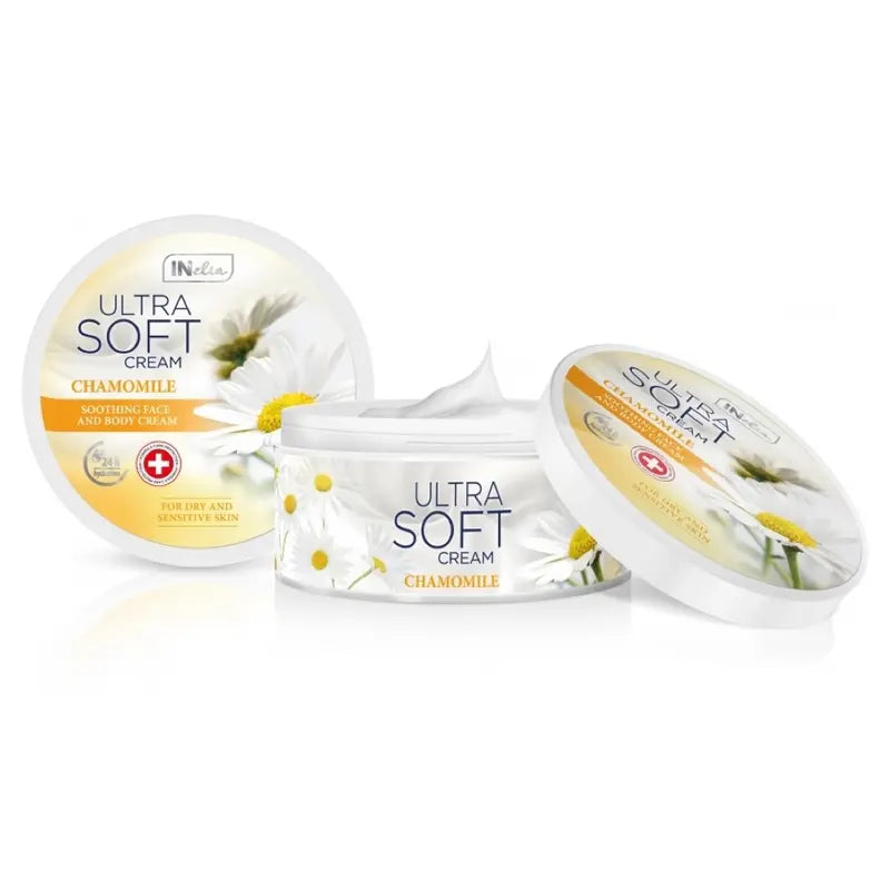 Chamomile Soothing & Regenerating Face & Body Cream For Dry & Sensitive Skin 200ml