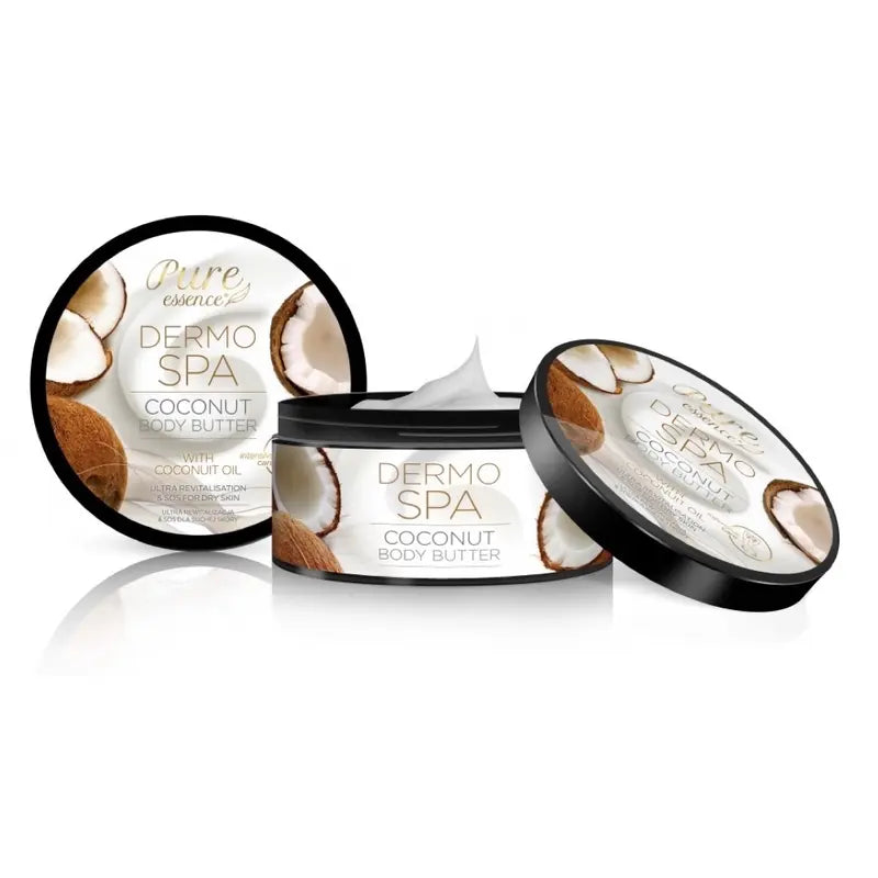 Dermo SPA Coconut Body Butter with Coconut Oil Moisturising & Firming 200ml