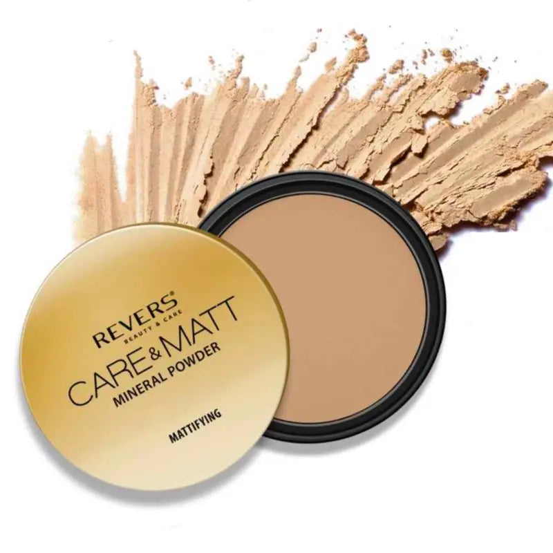 Care & Matt Pressed Powder Mineral Mattifying & Skin Perfecting Compact Oily & Combination Skin