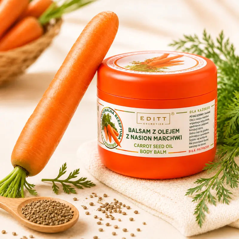 Carrot Complex Body Balm with Beta-Carotene, Antioxidants & Vitamins 230ml