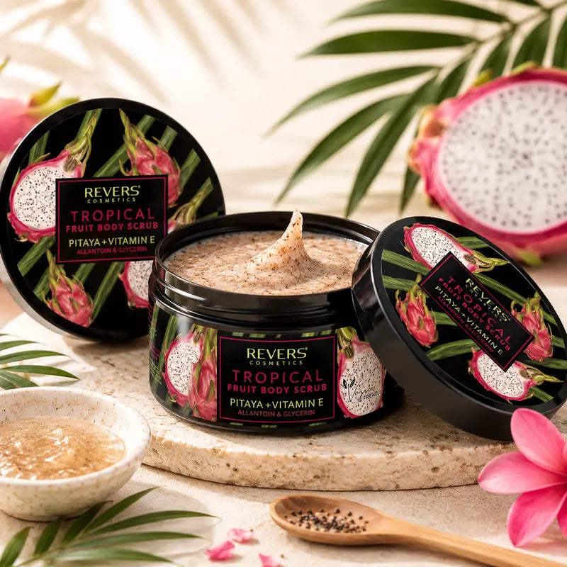 Coarse-Grained Body Scrub Pitaya Extract Allantoin & Vitamin E Moisturising & Regenerating