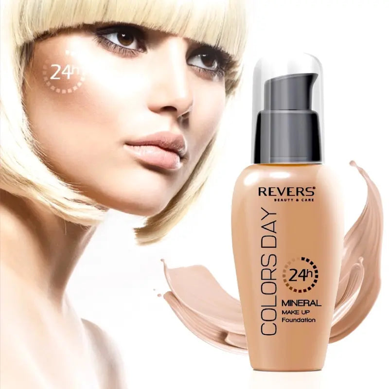 Colors Day 24H Mineral Foundation – Long-Lasting, Hydrating, Natural-Looking Coverage for Flawless Skin 50ml
