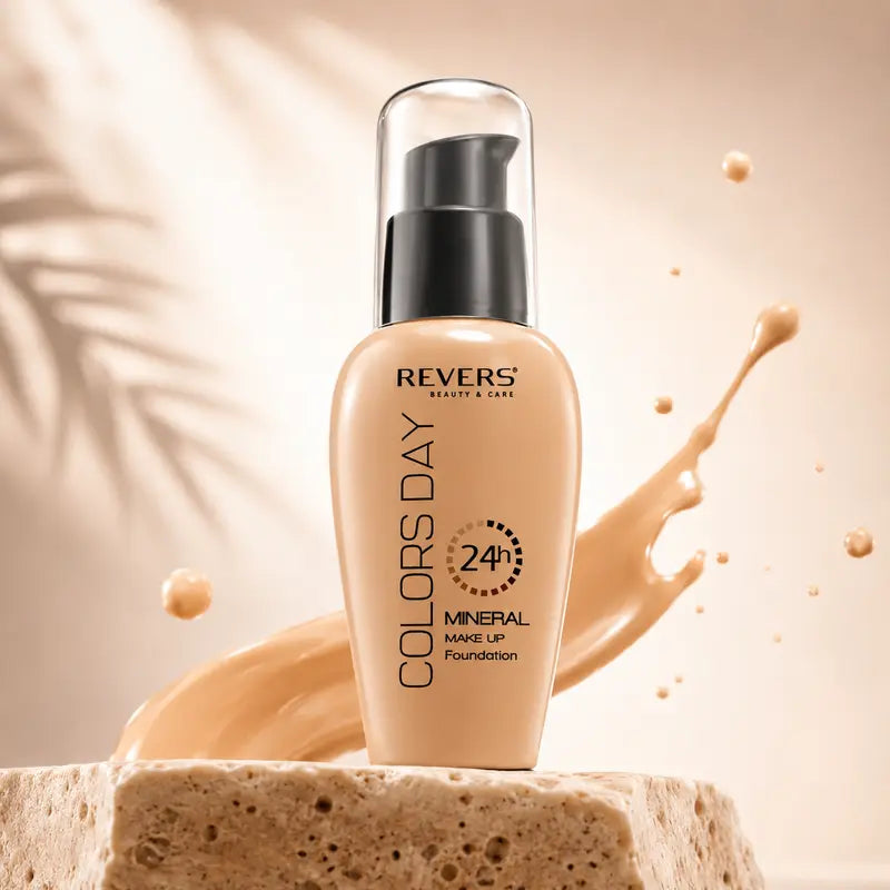 Colors Day 24H Mineral Foundation – Long-Lasting, Hydrating, Natural-Looking Coverage for Flawless Skin 50ml
