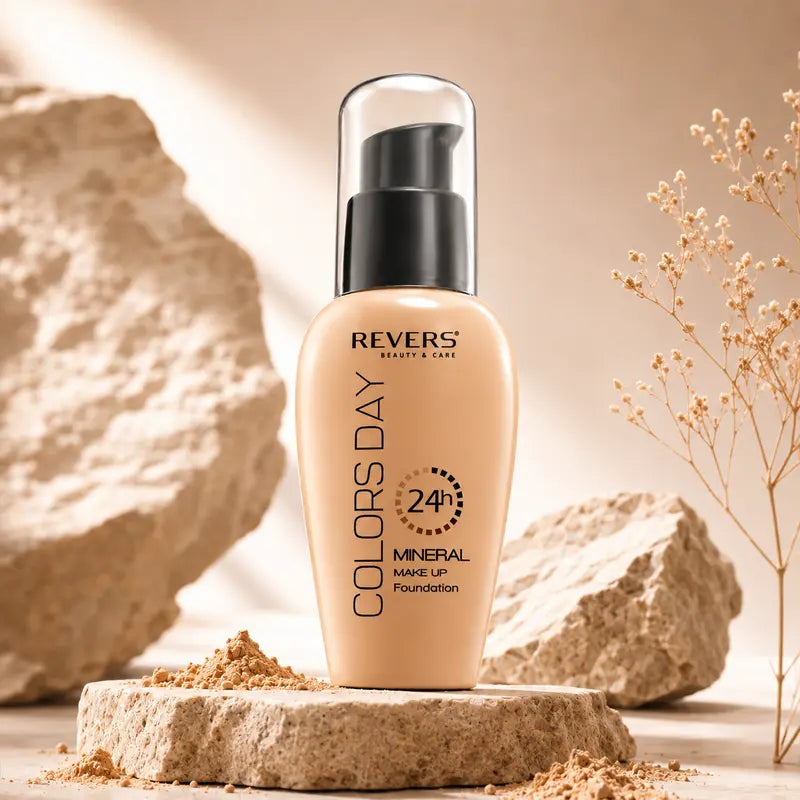 Colors Day 24H Mineral Foundation – Long-Lasting, Hydrating, Natural-Looking Coverage for Flawless Skin 50ml