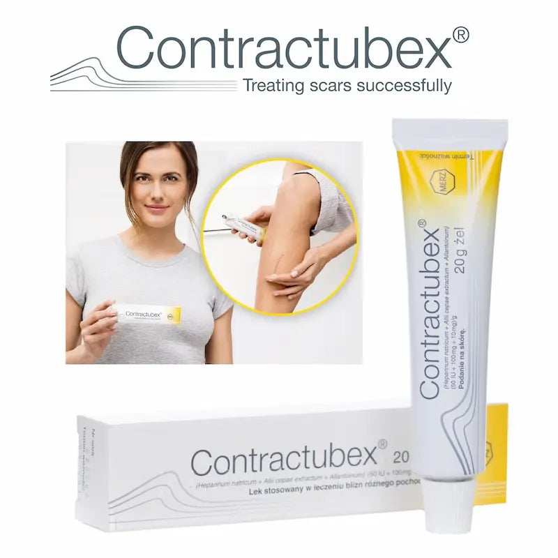 Contractubex Gel The World’s Most Popular Scar Care Supports Skin Renewal 20/50g