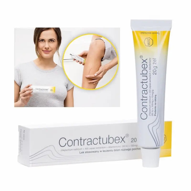 Contractubex Gel The World’s Most Popular Scar Care Supports Skin Renewal 20/50g
