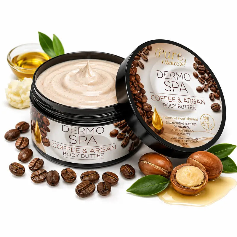 Dermo SPA Coffee Body Butter with Argan Oil Intensive Nourishment 200ml