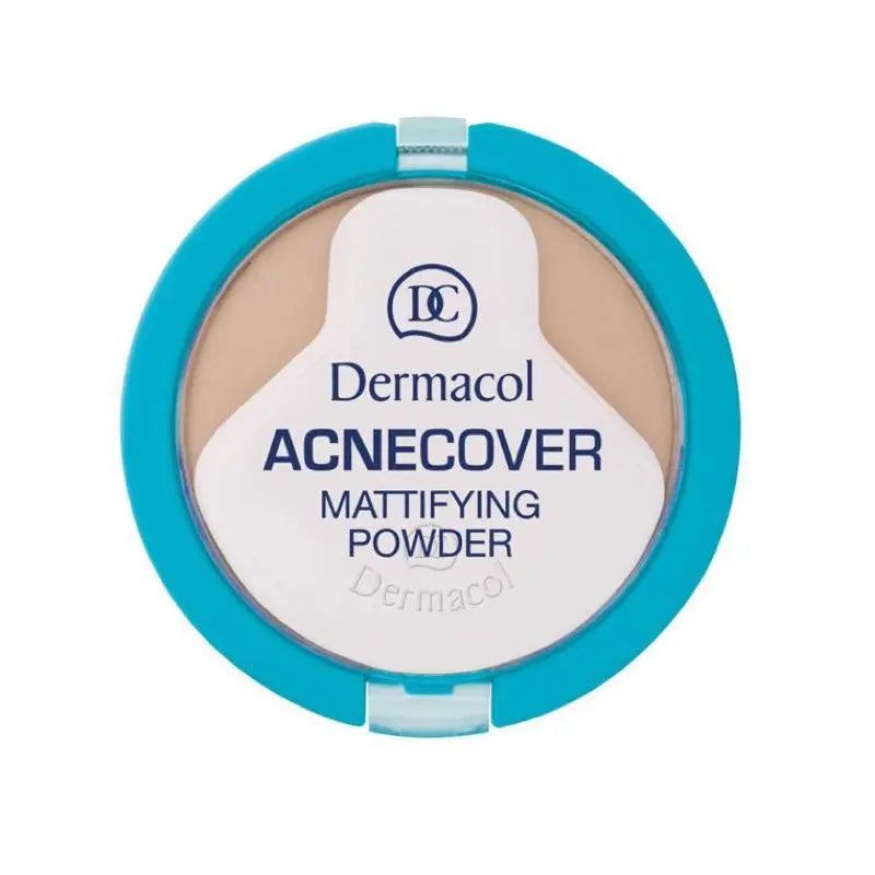 Dermacol Acne Cover Mattifying Compact Powder Oil-Control Makeup for Problematic & Acne-Prone Skin