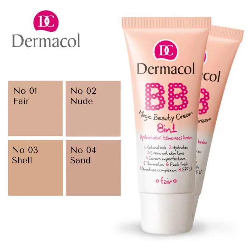Dermacol BB Cream Magic Beauty Balance 8-in-1 Makeup & Care