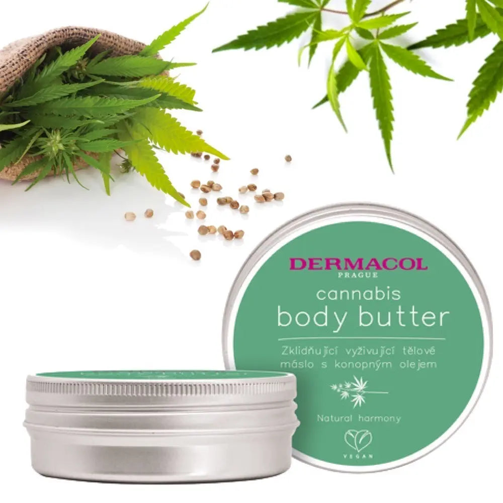 Dermacol Hemp Oil Body Butter – Soothing, Nourishing & Moisturizing for Dry Skin