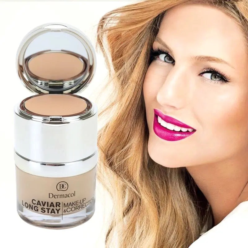Dermacol Caviar Long-Stay Firming Foundation & Concealer 2-in-1 High Coverage Makeup