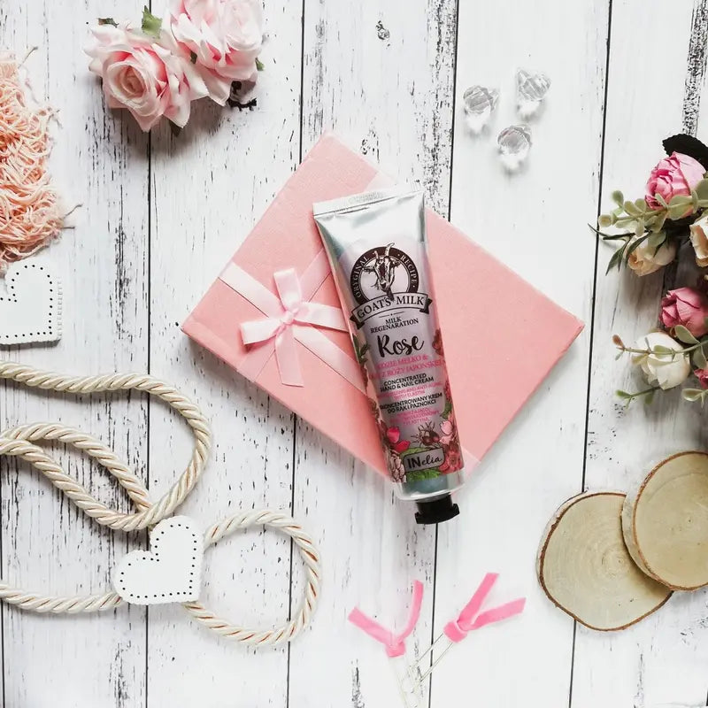 Anti-Ageing Goat's Milk Hand & Nail Cream Japanese Rose Elastin & Milk Proteins