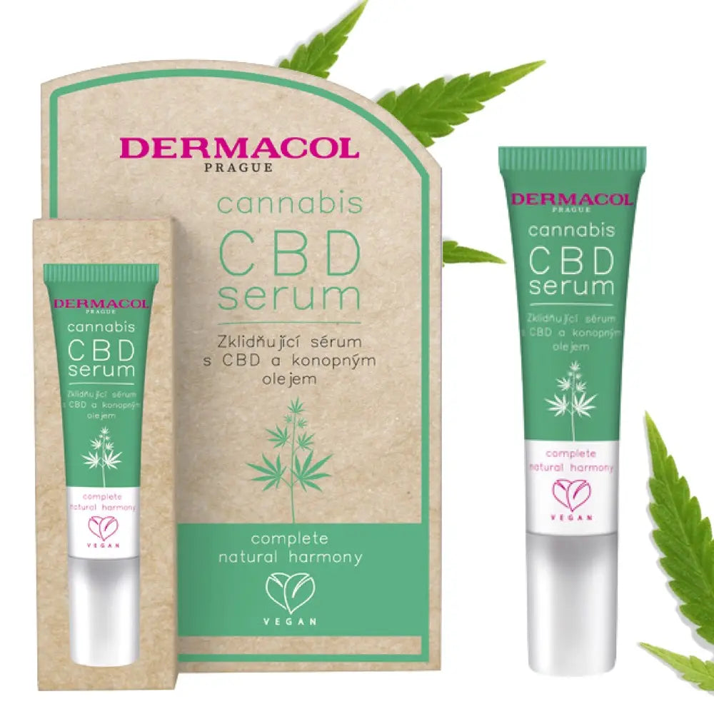 Dermacol Hemp Face Serum – Intense Skin Regeneration, Moisturizing & Rejuvenation