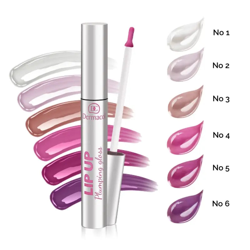 Dermacol lip up lip gloss All shades