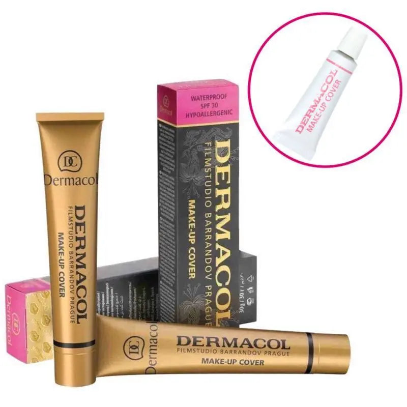 Dermacol Makeup Cover Foundation & Concealer Tester Legendary High Covering Makeup