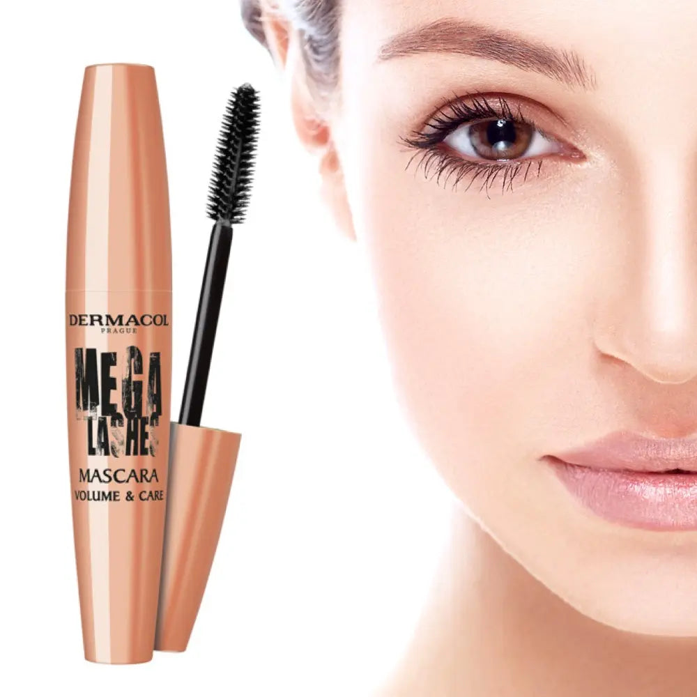Dermacol Mega Lashes Volume & Care Mascara Intense Black Extreme Volume