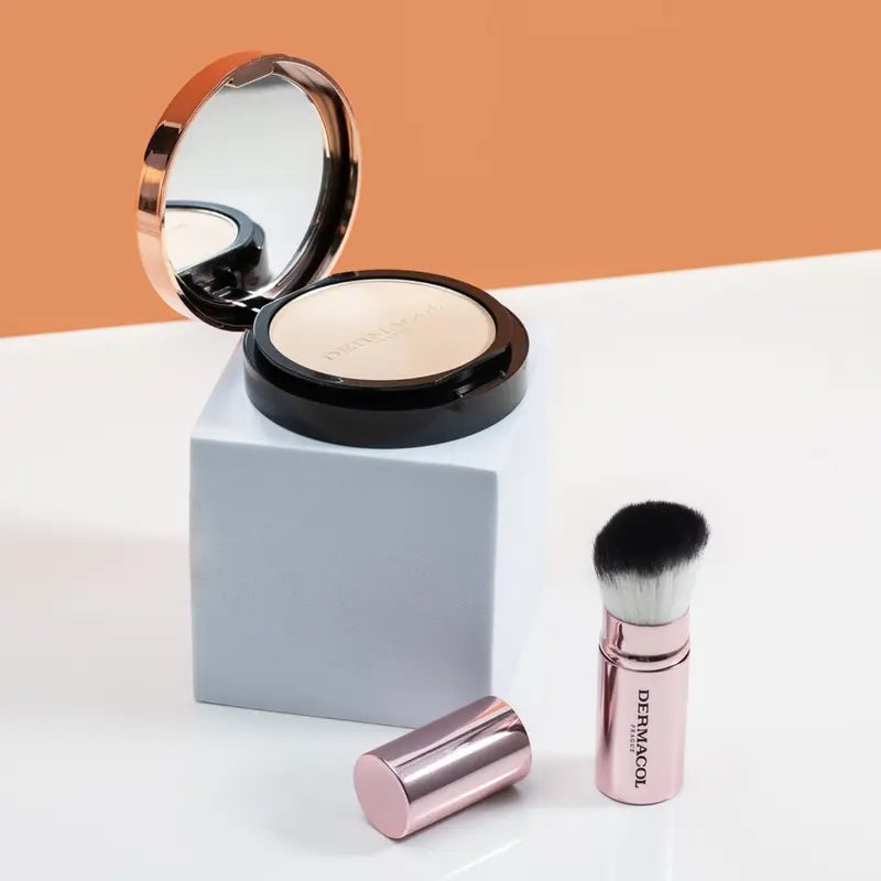 Dermacol 24H Long-Lasting Compact Powder & Foundation Wet & Dry 2-in-1 Matte Coverage