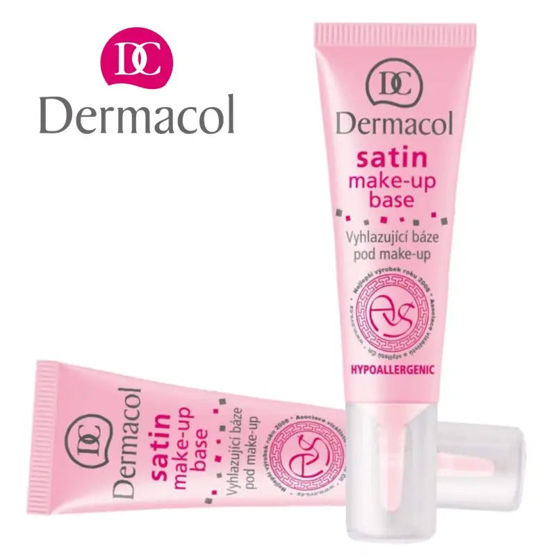 Dermacol Satin Makeup Base Matte Face Primer for Wrinkles, Pores & Imperfections
