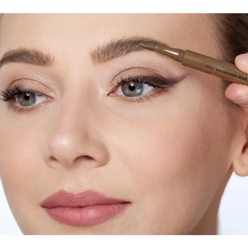 Dermacol 16H Microblade Tattoo Brow Pen – Long-Lasting Waterproof Eyebrow Marker