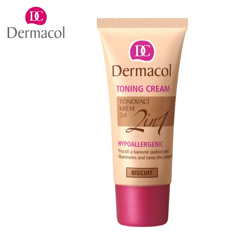 Dermacol Toning BB Cream 2-in-1 Moisturizing & Foundation Light Coverage & Natural Finish