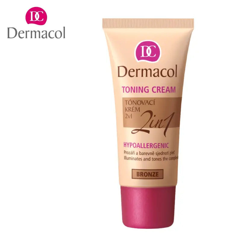 Dermacol Toning BB Cream 2-in-1 Moisturizing & Foundation Light Coverage & Natural Finish