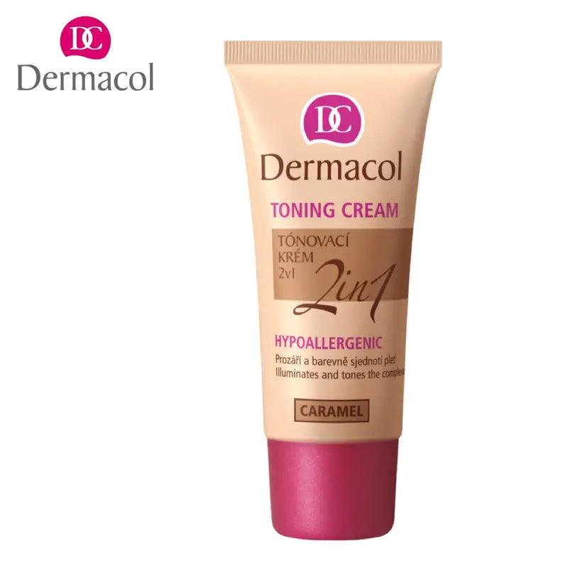 Dermacol Toning BB Cream 2-in-1 Moisturizing & Foundation Light Coverage & Natural Finish