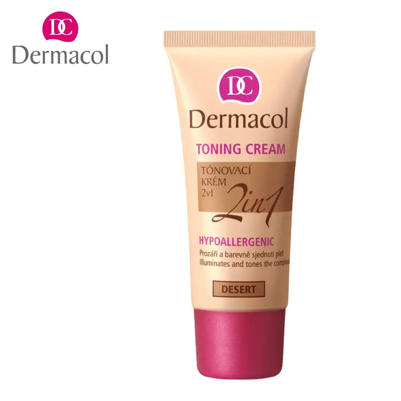 Dermacol Toning BB Cream 2-in-1 Moisturizing & Foundation Light Coverage & Natural Finish