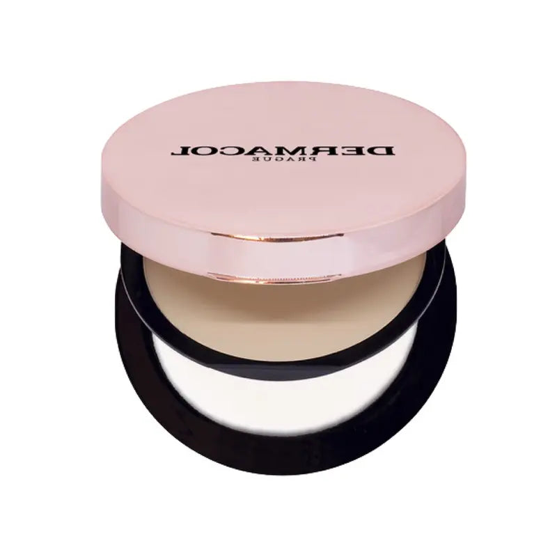 Dermacol 24H Long-Lasting Compact Powder & Foundation Wet & Dry 2-in-1 Matte Coverage