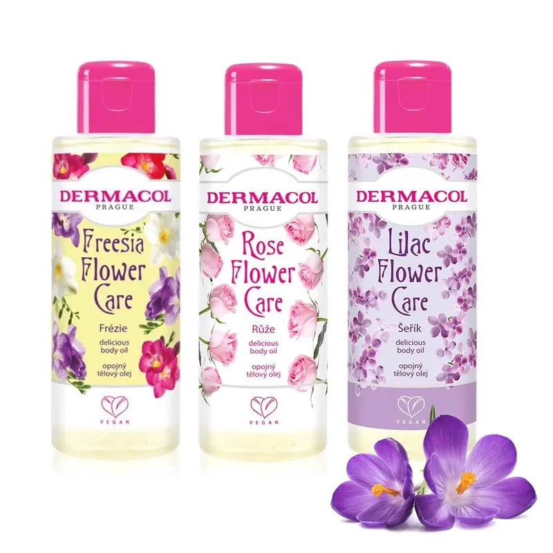 Dermacol Flower Care Freesia Delicious Body Oil – Floral Nourishing Body Oil