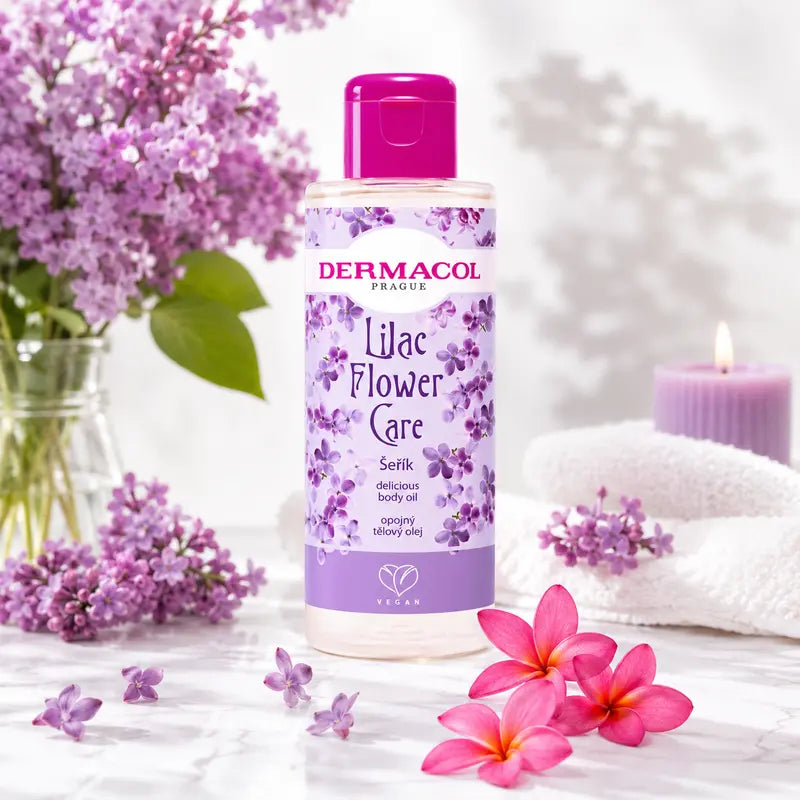 Dermacol Flower Care Lilac Delicious Body Oil – Aromatic Nourishing Body Oil
