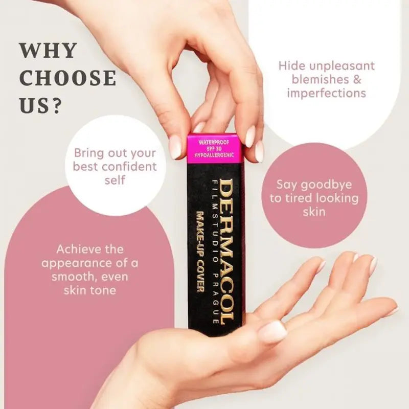 Dermacol Makeup Cover Foundation & Concealer Legendary High Covering Extreme Coverage