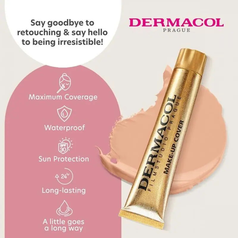 Dermacol Makeup Cover Foundation & Concealer Legendary High Covering Extreme Coverage