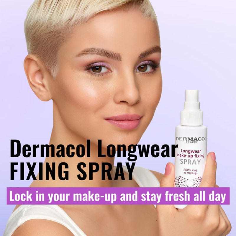 Dermacol Longwear Makeup Fixing Spray Long-Lasting Effect Setting Finishing Mist